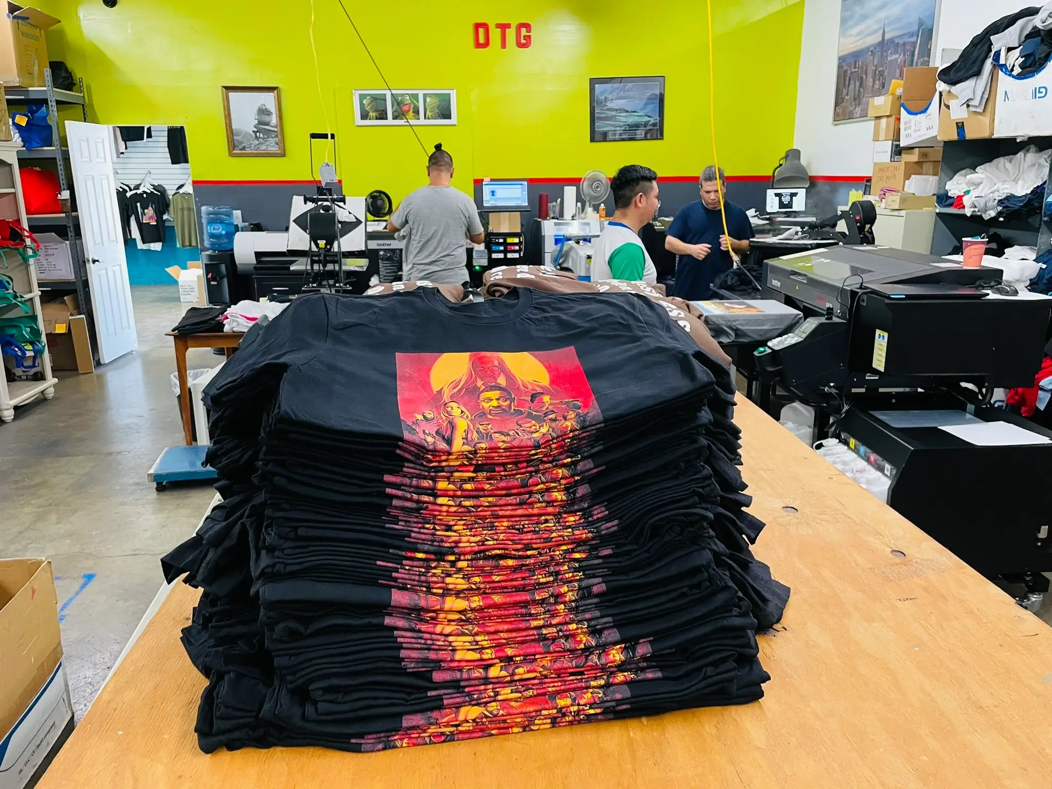 DTG Printing Los Angeles